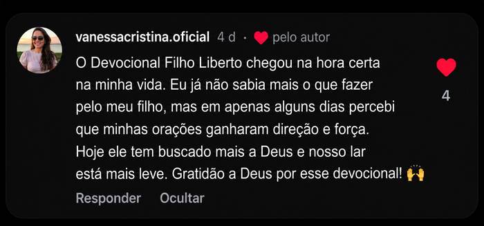 Depoimento Vanessa